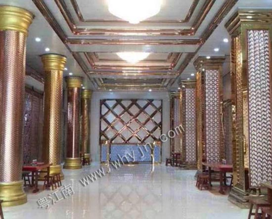 ktv不銹鋼室內(nèi)裝飾及屏風