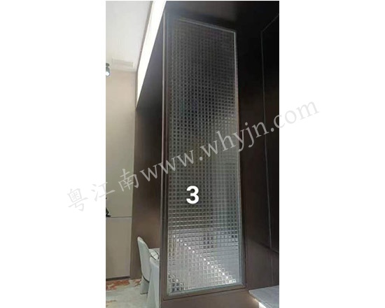 不銹鋼玻璃屏風